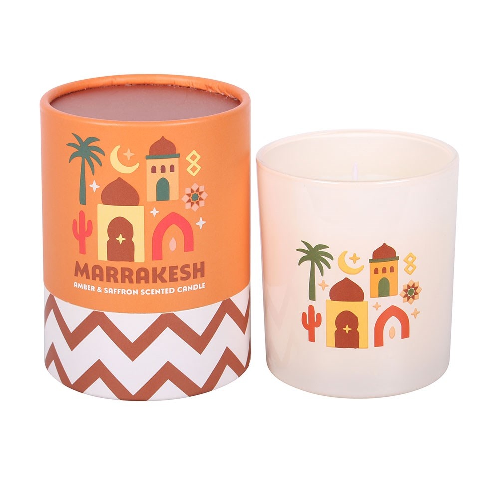Something Different - Marrakesh Amber & Saffron Bougie Parfumée - Crème
